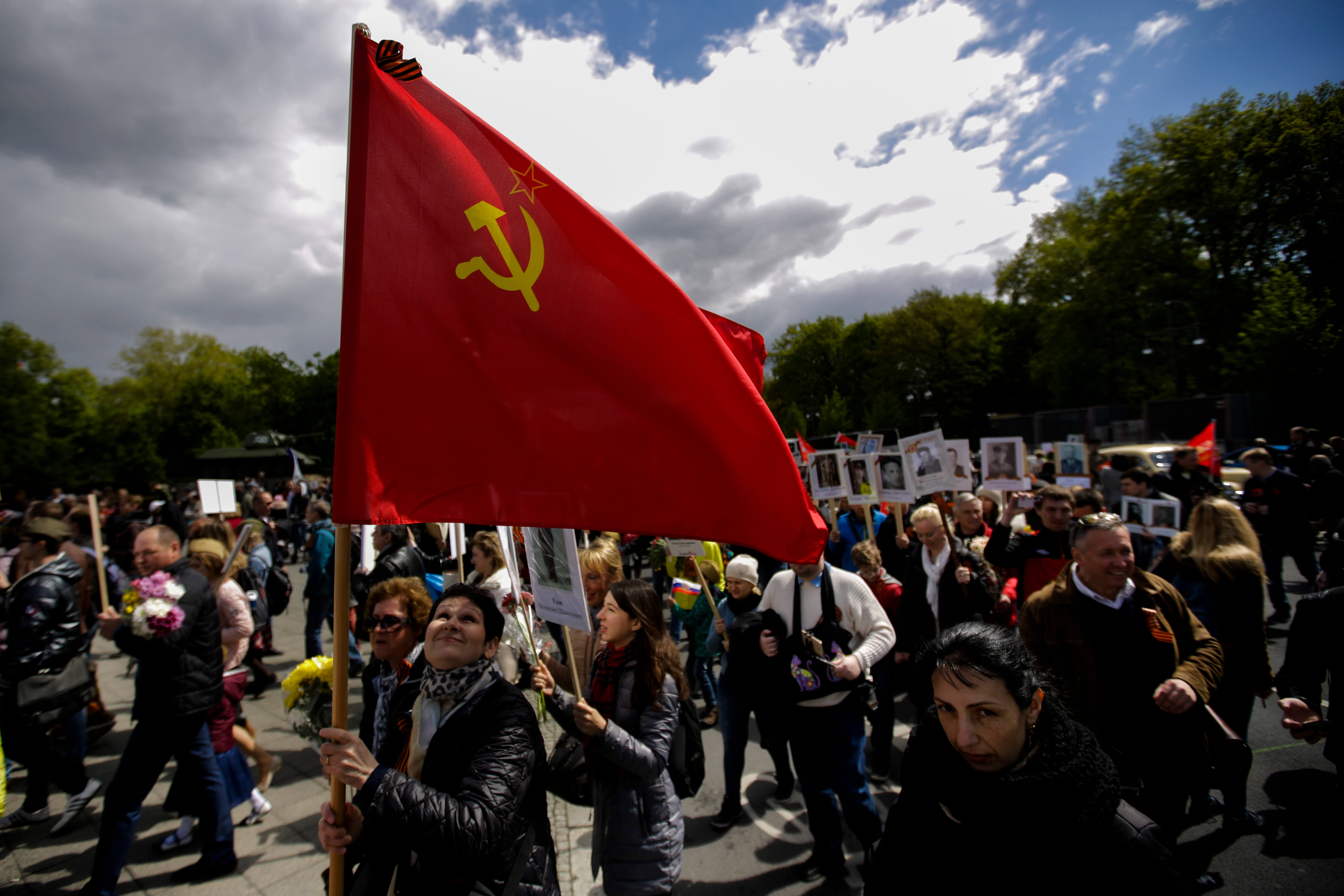 Russia celebrates Nazi Germany’s defeat on Victory Day, May 9, 2017. (Photo: AP)